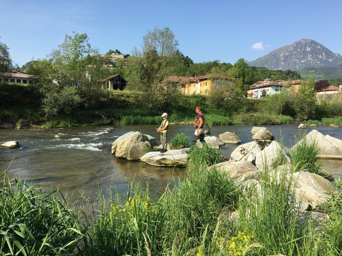 Hotel Posta Comano Terme Buitenkant foto
